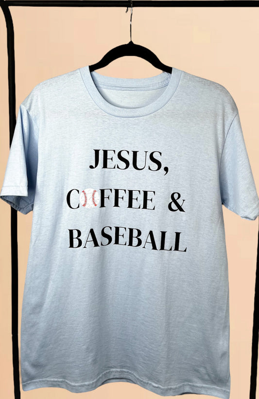 Jesús, Coffee and baseball tee